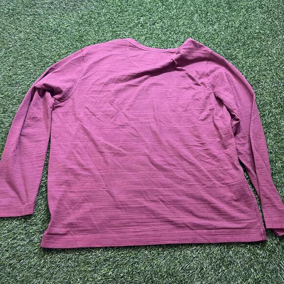 Tommy Bahama Long Sleeve V Neck T Shirt Burgundy Size XL - Picture 5 of 5